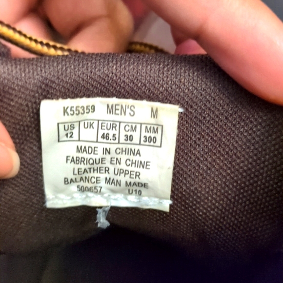 Men's Rockport Brown & Gold Boots - Picture 6 of 6